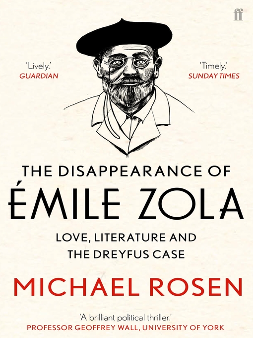 Title details for The Disappearance of Émile Zola by Michael Rosen - Available